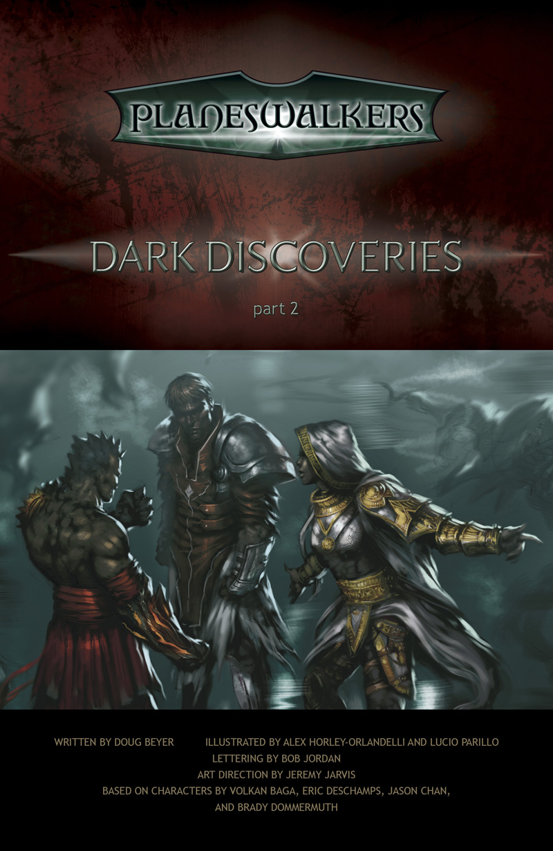 Dark Discoveries, Part 2: Title Page