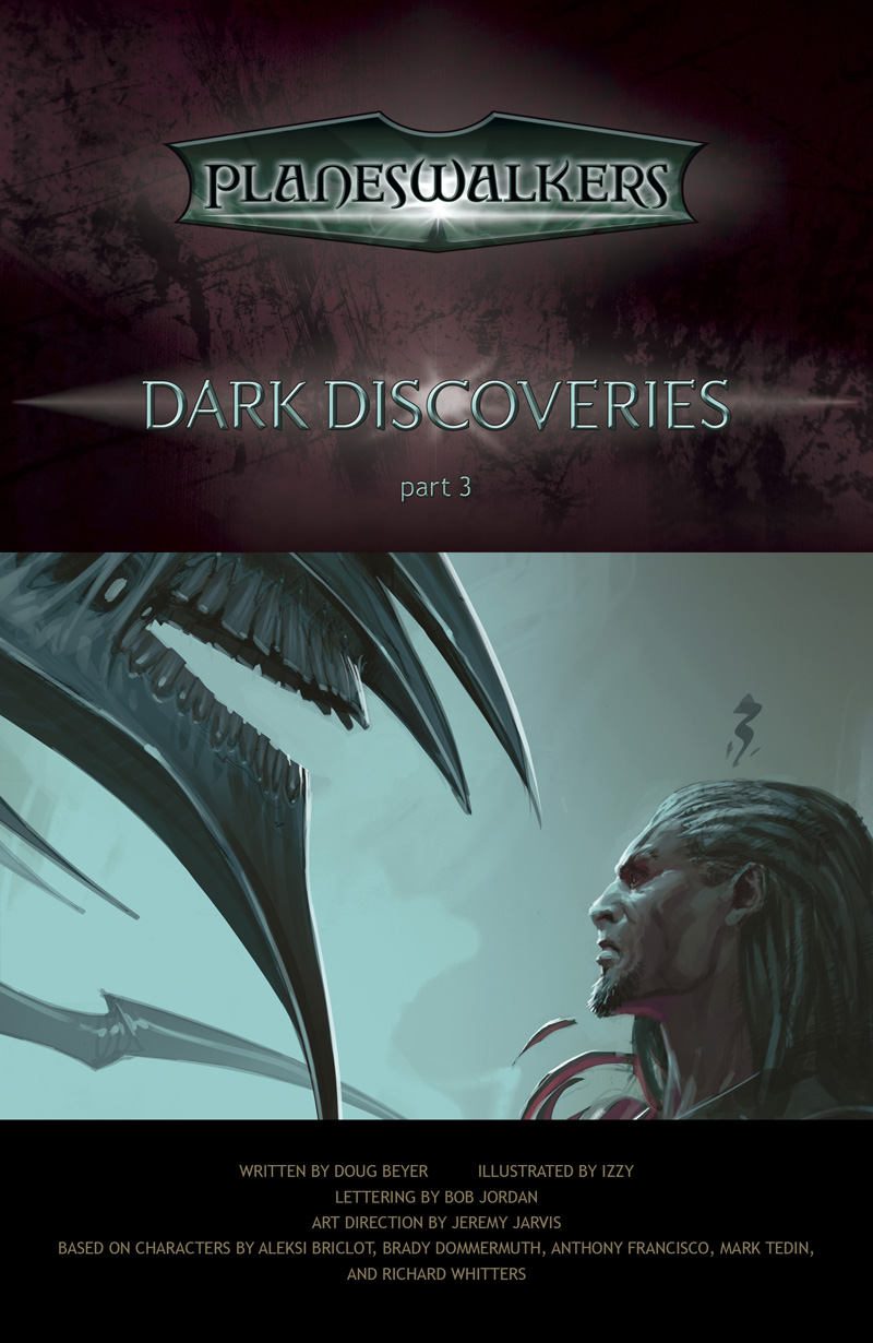 Dark Discoveries, Part 3: Title Page