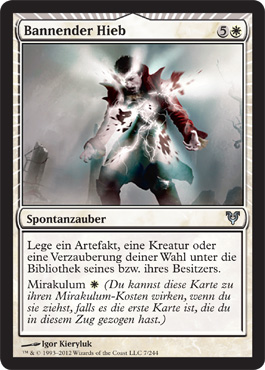 Bannender Hieb
