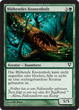 BlÃ¼hendes Knotenholz