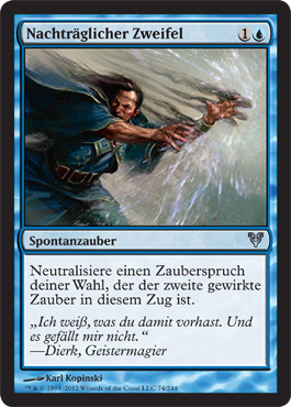 NachtrÃ¤glicher Zweifel