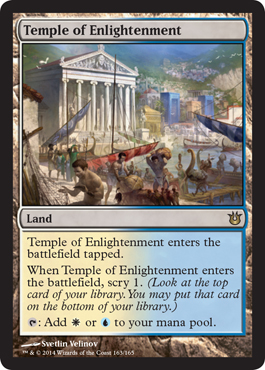 Temple of Enlightenment - Born of the Gods - Magic: the Gathering
