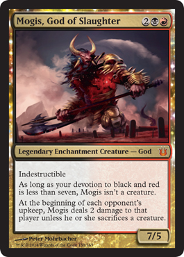 Mogis, God of Slaughter - Born of the Gods Spoiler - MTG