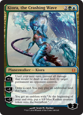 Kiora, the Crashing Wave - Born of the Gods Spoiler - MTG