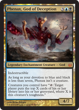 Phenax, God of Deception  - Born of the Gods Spoiler - MTG