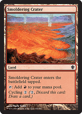 《薄煙の火口/Smoldering Crater》 [C13]