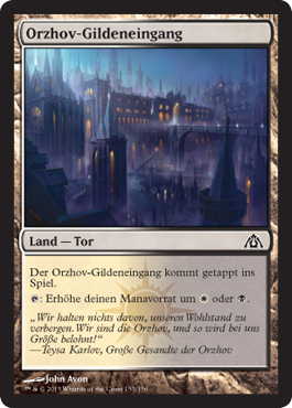 Orzhov-Gildeneingang