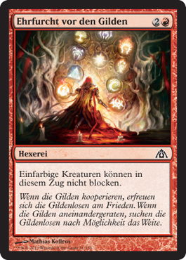 Ehrfurcht vor den Gilden