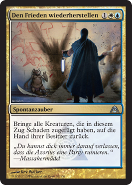 Den Frieden wiederherstellen