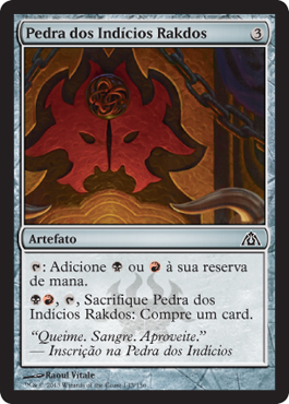 Pedra dos IndÃ­cios Rakdos