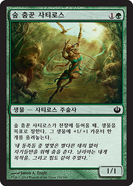 ìˆ² ì¶¤ê¾¼ ì‚¬í‹°ë¡œìŠ¤