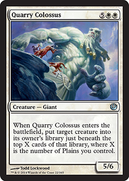 《採石場の巨人/Quarry Colossus》 [JOU]