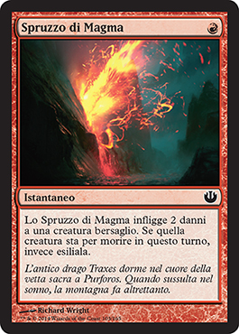 Spruzzo di Magma