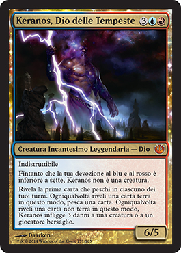 Keranos, Dio delle Tempeste