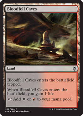 《血溜まりの洞窟/Bloodfell Caves》 [KTK]