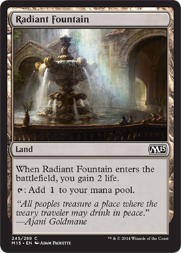 《光輝の泉/Radiant Fountain》 [M15]