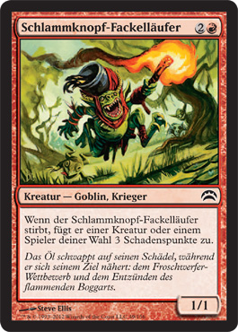 Schlammknopf-FackellÃ¤ufer