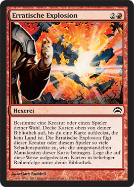 Erratische Explosion