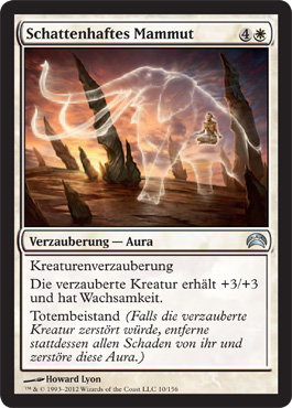 Schattenhaftes Mammut