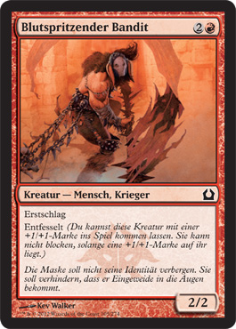 Blutspritzender Bandit