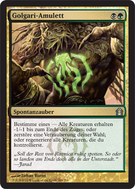 Golgari-Amulett