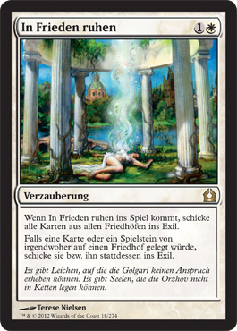 ihn stattdessen ins Exil.