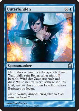 Unterbinden