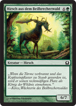 Hirsch aus dem Beilbrecherwald