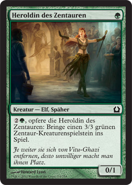 Heroldin des Zentauren