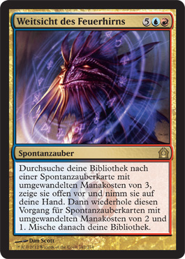 Weitsicht des Feuerhirns