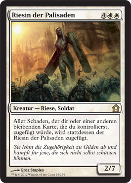 Riesin der Palisaden