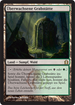 Ãœberwachsene GrabstÃ¤tte
