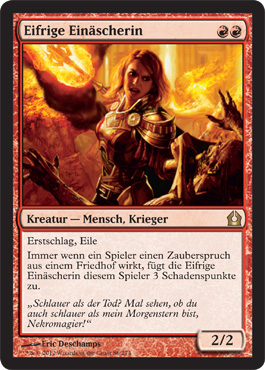 Eifrige EinÃ¤scherin