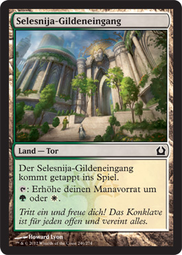 Selesnija-Gildeneingang