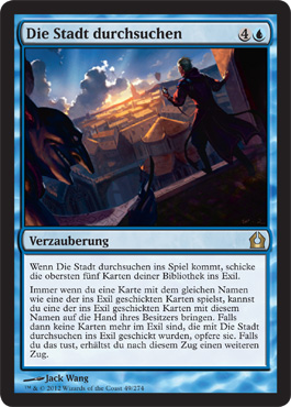 Die Stadt durchsuchen