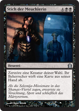 Stich der Meuchlerin