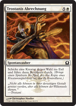 Trostanis Abrechnung