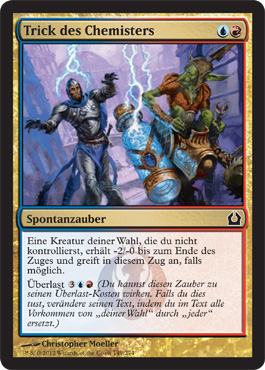 Trick des Chemisters