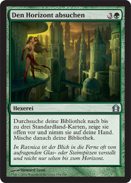 Den Horizont absuchen