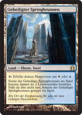 Geheiligter Springbrunnen