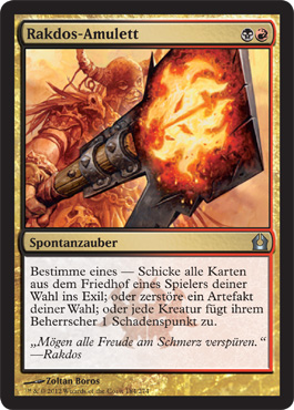 Rakdos-Amulett
